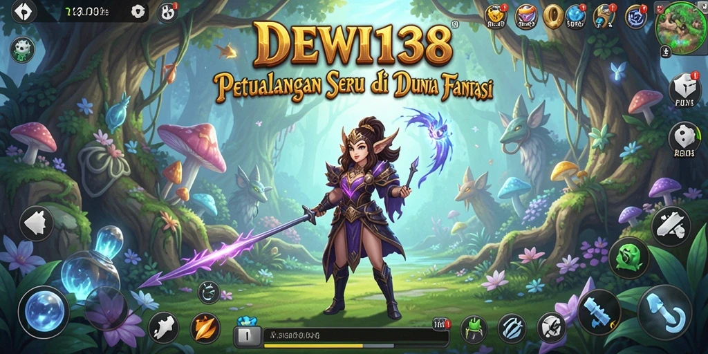Tampilan gameplay menakjubkan dari DEWI138 yang penuh petualangan.