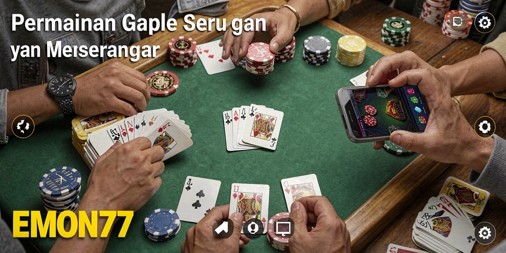 Tampilan gameplay EMON77 yang seru dan mendebarkan.