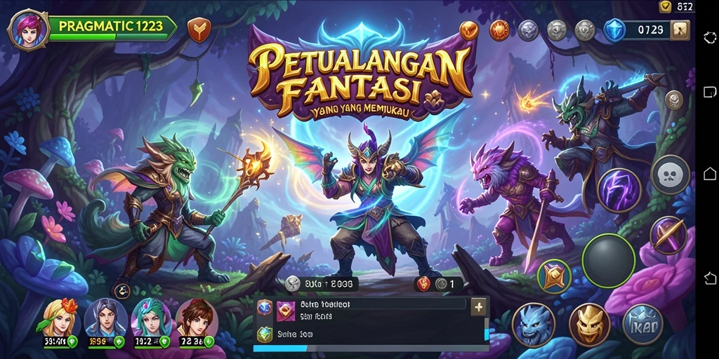 Tampilan gameplay RPG PRAGMATIC123 yang menakjubkan dan mendebarkan.