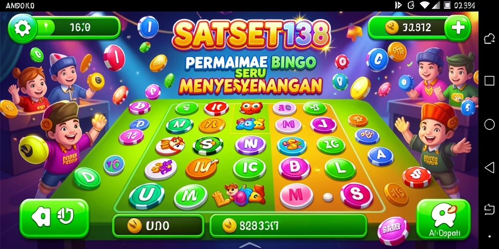 Tampilan gameplay SATSET138 menampilkan keseruan Bingo yang memikat.