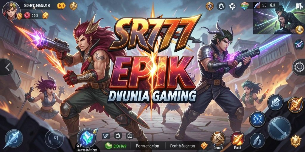 Tampilan gameplay pertarungan seru di SR777.
